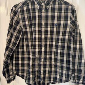 Polo by Ralph Lauren Boy's Plaid Shirt - Blue and Green size xl 18/20